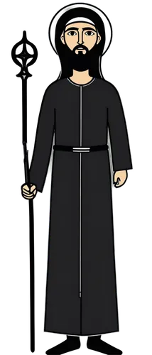 archimandrite,the abbot of olib,friar,auxiliary bishop,metropolitan bishop,hieromonk,orthodoxy,clergy,nuncio,romanian orthodox,orthodox,my clipart,benedictine,greek orthodox,carmelite order,the order of cistercians,priest,pilgrim,carthusian,vector image,Illustration,Realistic Fantasy,Realistic Fantasy 43