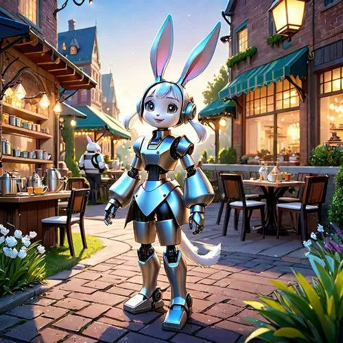 deco bunny,white heart,white rabbit,bistro,wood rabbit,bunny,white bunny,hare trail,broken egg,chocolatier,hatsune miku,european rabbit,jack rabbit,pub,rabbit,zefir,knight festival,easter theme,knight village,alpine restaurant,Anime,Anime,Cartoon