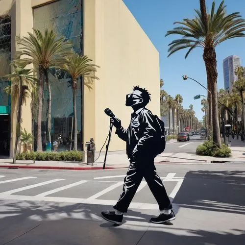 charlie chaplin,walking man,jaywalker,jaywalk,pedestrian,banksy,jaywalking,chaplin,a pedestrian,rotoscoping,woman walking,pedestrian crossing,moonwalker,charlot,crosswalk,beverly hills,pedestrian crossing sign,jaywalkers,urban street art,beatle,Conceptual Art,Graffiti Art,Graffiti Art 12