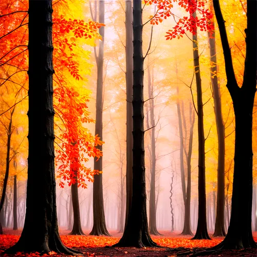 autumn forest,autumn background,autumn trees,beech trees,deciduous forest,autumn landscape,fall landscape,autumn scenery,mixed forest,forest landscape,autumn theme,forest background,background vector,deciduous trees,the trees in the fall,trees in the fall,autumn decoration,autumn idyll,colors of autumn,row of trees,Illustration,Vector,Vector 21