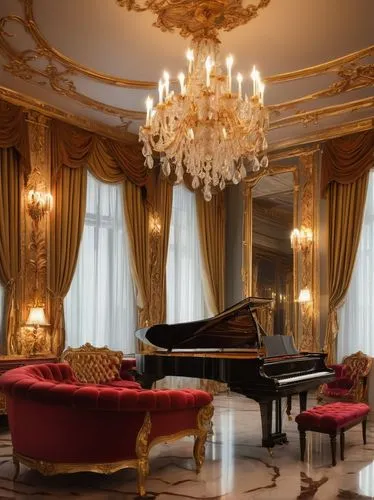 grand piano,steinway,parlor,venice italy gritti palace,ritzau,the piano,villa cortine palace,steinways,ornate room,fortepiano,great room,royal interior,concerto for piano,pianoforte,bechstein,ducale,chambre,neoclassical,rococo,casa fuster hotel,Illustration,Vector,Vector 05