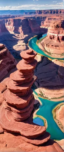 Dead Horse Point - Dead Horse Point - with its iconic gooseneck of the Colorado River is a must see when visiting the Moab, UT area.,glen canyon,horseshoe bend,lake powell,united states national park,