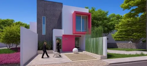 cubic house,smart house,modern house,cube house,passivhaus,modern architecture,Photography,General,Realistic