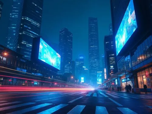 shinjuku,guangzhou,shanghai,tokyo,city at night,tokyo city,cybercity,light trail,light trails,chongqing,long exposure,metropolis,blue hour,paulista,bladerunner,city lights,akihabara,chengdu,cyberpunk,long exposure light,Photography,General,Realistic