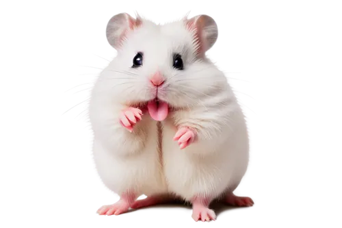 Small hamster, cute paw, pink pads, tiny toes, fluffy white fur, gentle grip, standing on hind legs, adorable facial expression, whiskers twitching, soft focus, warm lighting, shallow depth of field, 