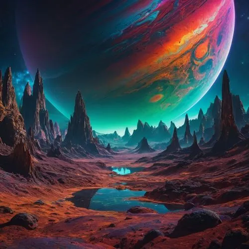 alien planet,alien world,futuristic landscape,fantasy landscape,ice planet,desert planet,gas planet,planet alien sky,planetary,fire planet,planet,space art,planetoid,lunar landscape,planet eart,vast,barsoom,planets,exoplanet,earthlike,Photography,General,Fantasy