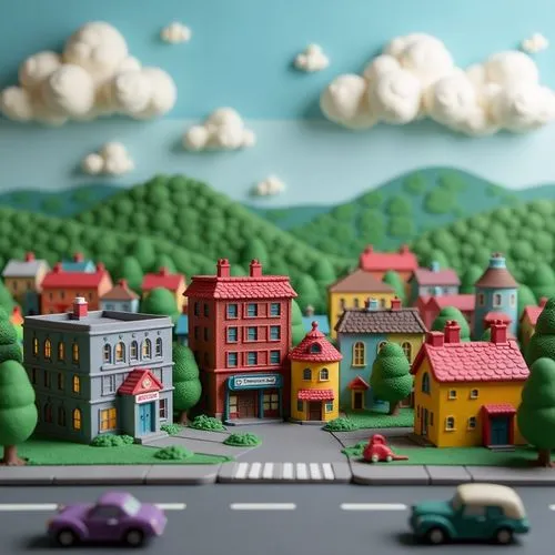 tilt shift,micropolis,tiny world,miniland,henryville,miniature house