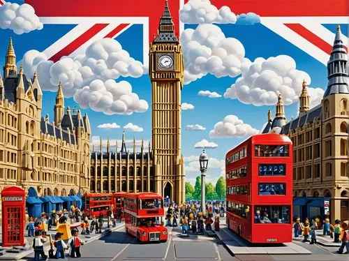 londono,inglaterra,anglophile,britannian,great britain,visitbritain,londres,angleterre,united kingdom,brittania,britan,london,britisher,city of london,britanniae,picadilly,paris - london,anglosphere,britishers,lond,Conceptual Art,Oil color,Oil Color 18