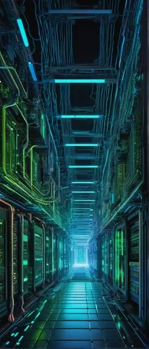 cybercity,cyberia,cyberscene,cyberspace,sulaco,cyberport,cybertown,cybernet,ufo interior,mainframes,datacenter,the server room,computer room,spaceship interior,cyberview,cyberworld,data center,scifi,nostromo,supercomputer,Illustration,Retro,Retro 23