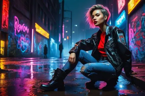 cyberpunk,neon light,neon lights,cyberpunks,noir,kirca,punk,wallis day,junji,electropop,zemfira,grunge,portrait background,akira,kira,digitalism,neon,emeli,urban,femme fatale,Conceptual Art,Daily,Daily 09