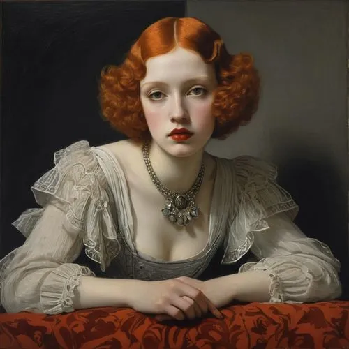 chastain,latynina,casati,ziegfeld,yasumasa,portrait of a girl,habanera,lilian gish - female,portrait of a woman,mademoiselle,victorian lady,giovino,leboutillier,young woman,perugini,leighton,haynsworth,vintage female portrait,nijinska,whitmore,Illustration,Realistic Fantasy,Realistic Fantasy 17