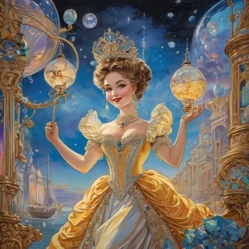 cinderella,fairy tale character,fantasia,shanghai disney,rococo,fantasy picture,children's fairy tale,fantasy art,the snow queen,fairy tale,fantasy portrait,fairytales,disney rose,tiana,rapunzel,fantasy world,cg artwork,fantasy woman,princess sofia,sea fantasy