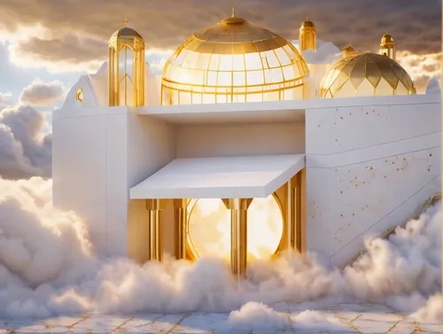 tabernacle,heavenly ladder,heaven gate,holy place,temple of christ the savior,place of pilgrimage,the pillar of light,art deco background,empty tomb,holy places,sky space concept,place of worship,maus