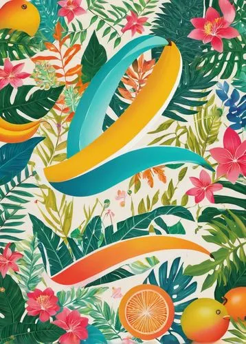 tropical floral background,tropical digital paper,tropics,tropical birds,tropic,orange floral paper,tropical bloom,flamingo pattern,tropical bird climber,tropical house,floral background,japanese floral background,sub-tropical,luau,fruit pattern,tropical bird,tropical,summer pattern,tropical sea,aloha,Illustration,Japanese style,Japanese Style 04