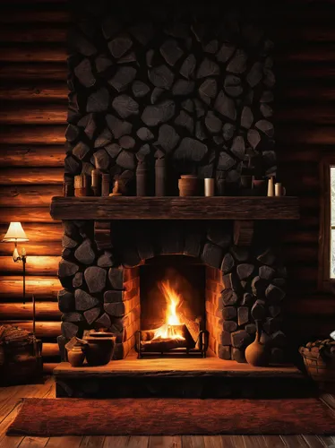 wood-burning stove,fire place,wood stove,fireplace,log fire,fireplaces,christmas fireplace,log home,wood fire,fireside,wood pile,fire in fireplace,log cabin,wooden sauna,hearth,wooden beams,rustic,warm and cozy,hygge,wood wool,Illustration,Black and White,Black and White 31