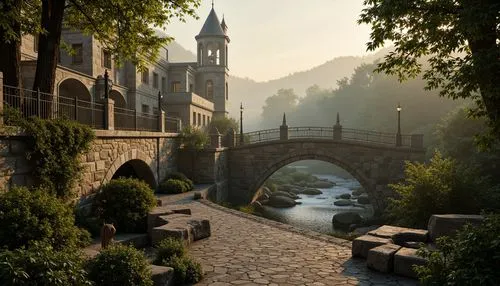 theed,rivendell,riftwar,nargothrond,eltz,cryengine,gondolin,riverwood,rattay,rendalen,monschau,dishonored,hogwarts,briarcliff,erebor,ourthe,scenic bridge,arberg,cochem,sse