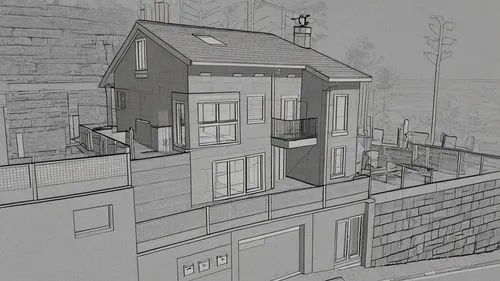 house drawing,apartment house,roofs,fire escape,housetop,houses clipart,tenement,small house,an apartment,wooden houses,rooftops,house roofs,row houses,townhouses,little house,house,lonely house,two s