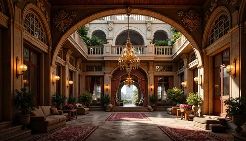 royal interior,emirates palace hotel,crown palace,entrance hall,dolmabahce,the cairo,medinah,riad,ornate room,qasr al watan,corridor,sursock,ritzau,hallway,alcazar of seville,marble palace,inside courtyard,lamrani,foyer,quasr al-kharana