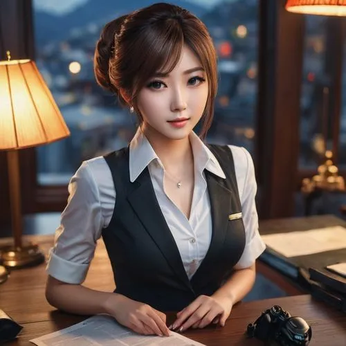 secretarial,stewardess,waitress,business girl,businesswoman,office worker,secretary,yangzi,receptionist,night administrator,business woman,spy visual,barista,attendant,pianist,soju,bdo,headmistress,receptionists,cute tie,Photography,General,Fantasy