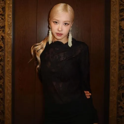 the woman in the black dress poses near a door,vampy,kotova,gowon,chae,qian,chorkina