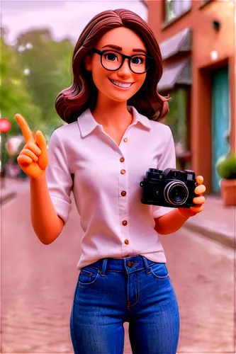 3d figure,pam,a girl with a camera,vidya,3d model,pao,naina,mini,plastic model,retro girl,delima,toy photos,lois,3d render,tina,retro woman,rc model,3d rendered,secretarial,camera,Unique,3D,Clay