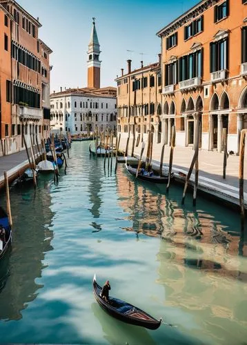 Venice Biennale of Architecture, daytime, sunny, canal, water reflection, old stone bridge, historic buildings, ornate balconies, grand canal palaces, modern art installations, wooden exhibition panel