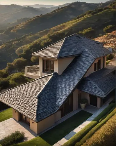 roof landscape,house in mountains,house in the mountains,mulholland,folding roof,3d rendering,dunes house,roof tile,sunol,orinda,slate roof,house roofs,turf roof,tiled roof,snohetta,roof tiles,ridges,metal roof,log home,passivhaus,Conceptual Art,Sci-Fi,Sci-Fi 02