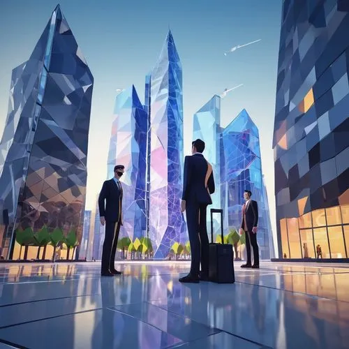 businesspeople,blur office background,futurists,abstract corporate,incorporated,megacorporations,cybercity,executives,futuristic architecture,megacorporation,ventureone,capcities,concierges,travelport,business district,businessmen,businesspersons,ecompanies,sky city,property exhibition,Unique,3D,Low Poly