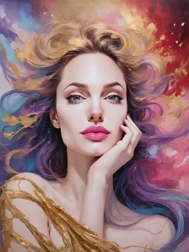 fantasy portrait,world digital painting,digital painting,fantasy art,digital art,fantasy woman,mermaid vectors,fantasy picture,romantic portrait,andromeda,mystical portrait of a girl,boho art,mermaid background,portrait background,art painting,romantic look,painting technique,la violetta,aquarius,digital artwork,Photography,Cinematic