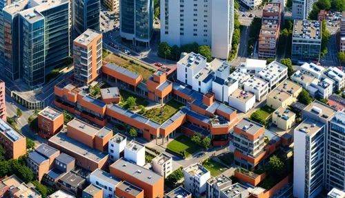 도시 스케치를 실사화 해줘,an aerial s of buildings and rooftops in a city,microdistrict,city buildings,city blocks,skyscraper town,shinjuku,citydev,Photography,General,Realistic