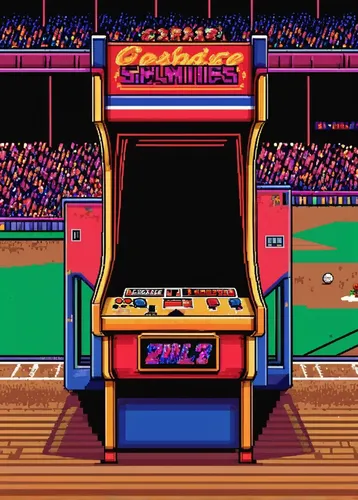 sega genesis,arcade game,sports game,video game arcade cabinet,turbografx-16,sega mega drive,game car,computer game,baseball drawing,arcade games,baseball park,neo geo,sega,nes,sega game gear,game room,arcade,computer games,baseball,atari,Unique,Pixel,Pixel 04