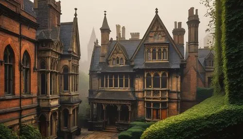 hogwarts,balliol,oxbridge,radcliffe,brympton,harlaxton,diagon,mugglenet,cambridge,brasenose,oxford,potterton,victorians,mancroft,spires,alleyn,theed,batsford,victoriana,beautiful buildings,Art,Artistic Painting,Artistic Painting 48