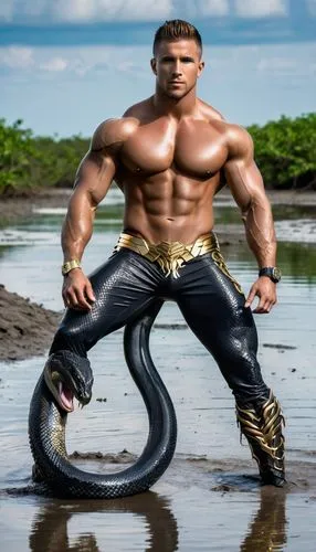 king cobra,kazarian,merman,serpiente,kammerman,musclebound,supercobra,ammerman,bolliger,dammerman,beach snake,anaconda,bullwhip,caecilian,stanozolol,serpentor,hypermasculine,physiques,anacondas,herculean,Conceptual Art,Sci-Fi,Sci-Fi 10