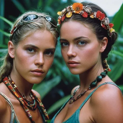 amazons,goddesses,priestesses,wahine,tribespeople,amazonians,polynesians,tahitians,reinas,headdresses,natural beauties,marquesas,hawaiians,starlets,leonas,damsels,platoon,maidens,amazonas,amazonian,Conceptual Art,Fantasy,Fantasy 04