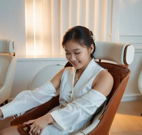 relaxing massage,singing bowl massage,massagetae,ekornes,sitting on a chair,hyori,Photography,General,Realistic