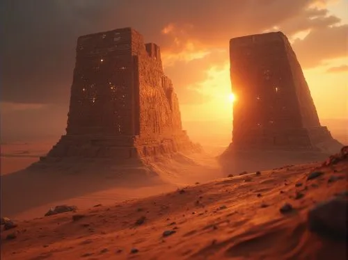 monoliths,monolith,arrakis,desert landscape,theed,futuristic landscape,wastelands,gallifrey,kufra,desert desert landscape,the desert,monument valley,barsoom,capture desert,stone desert,ancient city,guards of the canyon,sulaco,extrasolar,desert,Photography,General,Realistic