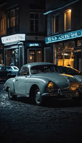 Write a suspenseful story about a stolen Karmann Gia in the middle of the night.,bmw 507,jaguar xjs,jaguar e-type,aston martin db6,citroën ds,mercedes-benz 300 sl,mercedes-benz 300sl,300 sl,300sl,volv