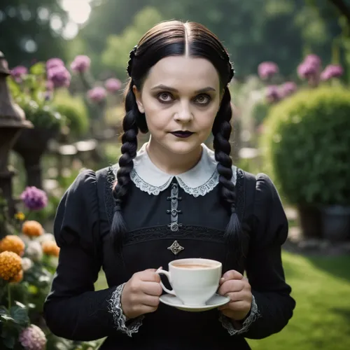 tea,gothic portrait,goth woman,victorian lady,victorian style,the victorian era,halloween coffee,victorian,gothic woman,eleven,gothic fashion,goth like,angelica,goth weekend,goth festival,woman drinking coffee,queen of puddings,british actress,goths,the witch,Photography,General,Cinematic