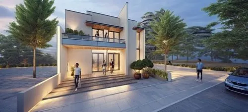 modern house,fresnaye,landscape design sydney,3d rendering,residencial,residential house