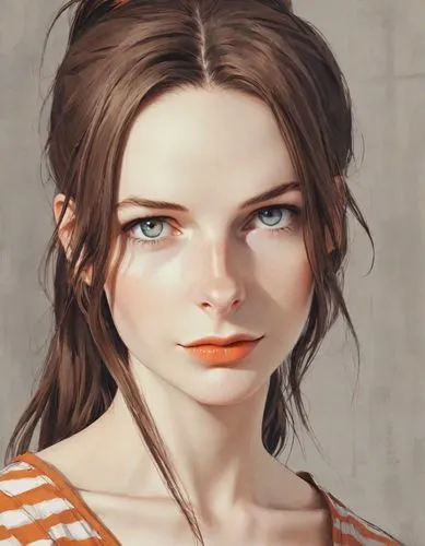 girl portrait,portrait of a girl,lilian gish - female,vanessa (butterfly),croft,marguerite,artist portrait,natural cosmetic,woman portrait,clementine,orange,portrait background,portrait,romantic portrait,custom portrait,young woman,woman face,cinnamon girl,katniss,girl drawing,Digital Art,Comic