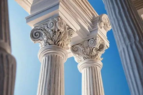 doric columns,columns,pillar capitals,pillars,three pillars,roman columns,corinthian order,entablature,columned,pilasters,bernini's colonnade,zappeion,corbels,colonnades,borromini,pediments,greek temple,columnas,pilaster,pediment,Illustration,Realistic Fantasy,Realistic Fantasy 19