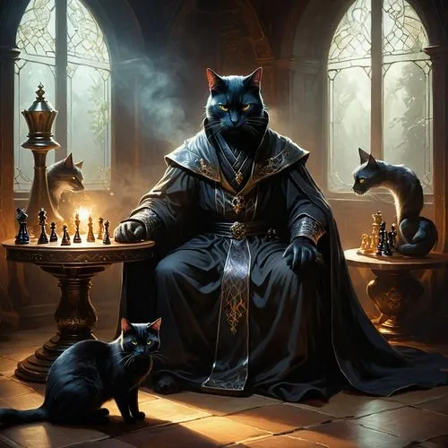 chessmaster,chess player,chess game,pugmire,mordenkainen,ravenloft,chess,alekhine,familiars,vetinari,play chess,jarlaxle,blacksad,rolemaster,chess pieces,salem,bulgakov,primogeniture,spymaster,rotglühender poker,Conceptual Art,Fantasy,Fantasy 28