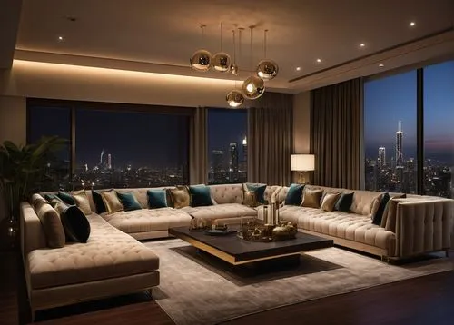 apartment lounge,penthouses,livingroom,great room,living room,luxury home interior,modern living room,jumeirah,luxury property,sky apartment,sitting room,modern room,damac,interior modern design,luxury suite,family room,modern decor,contemporary decor,furnished,interior design,Illustration,Paper based,Paper Based 17