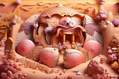 human internal organ,claymation,cartoon video game background,fairy village,alveoli,granulomatous,mesentery,adenomatous,munchkinland,aortas,cartoon forest,diorama,westonzoyland,ventricular,bakersville,glomerular,candyland,cardiovascular,neuroanatomical,pathognomonic