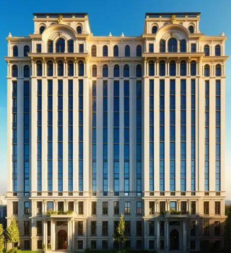 20 этажей. Жилой дом,a building that has a very tall white building in front,caesars palace,caesar palace,caesar's palace,largest hotel in dubai,mgimo,vdara,Photography,General,Realistic