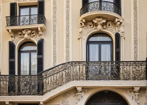 balcones,paris balcony,balconies,balcony,sicily window,balustrade,gold stucco frame,french windows,ornamentation,wrought iron,details architecture,italianate,architectural detail,exterior decoration,balusters,balustrades,bay window,balcon de europa,camondo,ornamented,Illustration,Children,Children 06