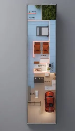 an overhead view of a kitchen and dining room in an apartment,wooden mockup,3d mockup,refrigerator,storage cabinet,fridges,refrigerators,minibar,modern kitchen,fridge,cupboards,kitchen design,smart ho