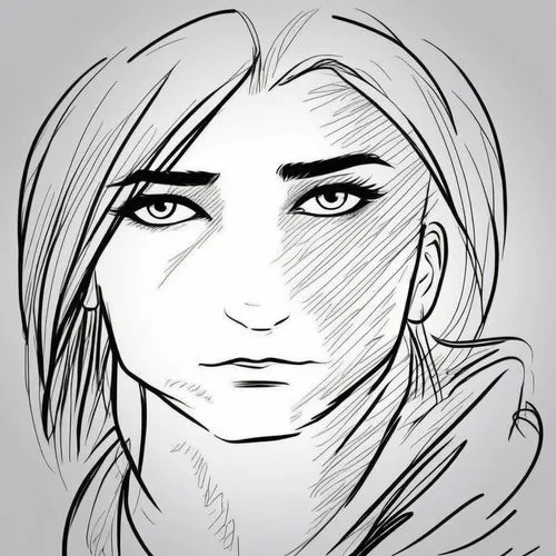 seregil,melikov,ymir,kuchiki,varus,eyes line art,Illustration,Black and White,Black and White 04