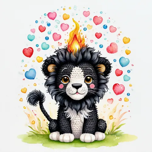 little lion,zodiac sign leo,lion - feline,forest king lion,lion white,lion,fire heart,marshmallow art,lion cub,baby lion,heart icon,fire artist,panthera leo,african lion,heart clipart,fire background,heart background,lion head,capricorn kitz,mozilla,Illustration,Japanese style,Japanese Style 01