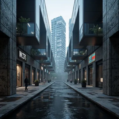 render,microdistrict,3d rendering,urban landscape,azabu,urbanworld,3d render,streetscape,kamurocho,yonge,3d rendered,cybercity,alleyway,city corner,street canyon,alley,taikoo,apartment block,meguro,shimbashi